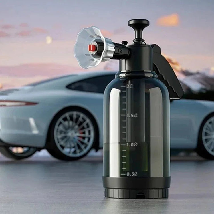 2L Pressurized Foam Sprayer – 2 Nozzles for Car & Garden Cleaning - Smiles shop