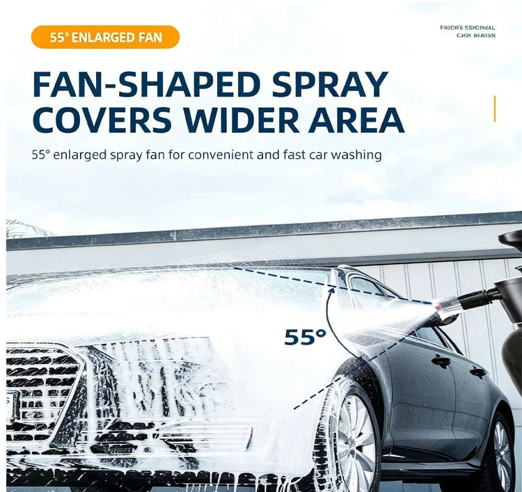 2L Pressurized Foam Sprayer – 2 Nozzles for Car & Garden Cleaning - Smiles shop