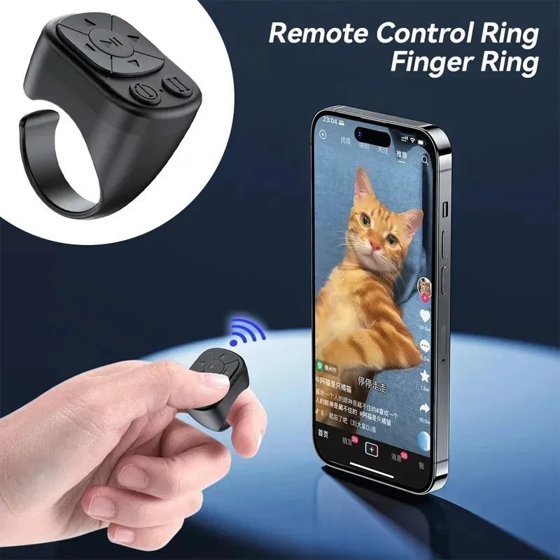 Bague Télécommande Bluetooth – Scroller TikTok & Déclencheur Photo - Smiles shop