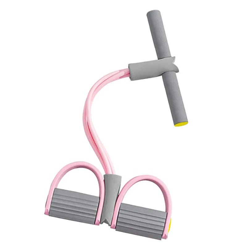 Bandes de Résistance avec Pédale – Kit Fitness Complet 4 Tubes - Smiles shop