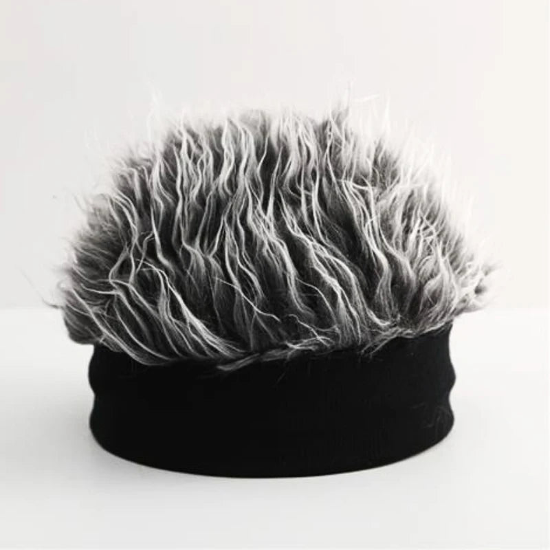 Bonnet Perruque Fantaisie Unisexe – Faux Cheveux Hérissés Style Hip Hop & Déguisement - Smiles shop