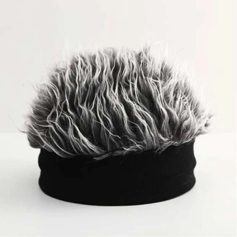 Bonnet Perruque Fantaisie Unisexe – Faux Cheveux Hérissés Style Hip Hop & Déguisement - Smiles shop