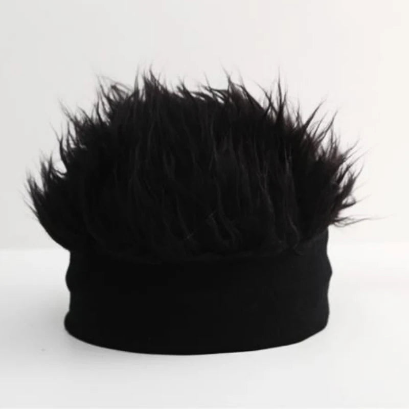Bonnet Perruque Fantaisie Unisexe – Faux Cheveux Hérissés Style Hip Hop & Déguisement - Smiles shop