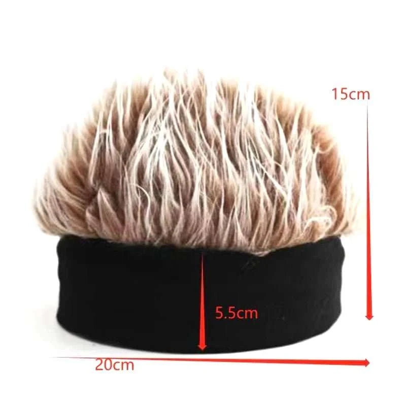 Bonnet Perruque Fantaisie Unisexe – Faux Cheveux Hérissés Style Hip Hop & Déguisement - Smiles shop