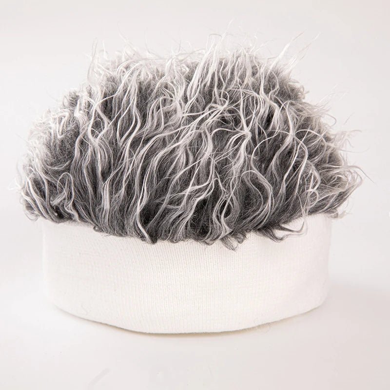 Bonnet Perruque Fantaisie Unisexe – Faux Cheveux Hérissés Style Hip Hop & Déguisement - Smiles shop