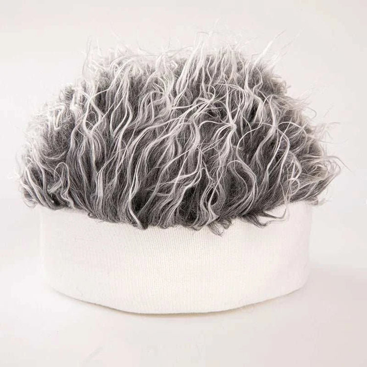 Bonnet Perruque Fantaisie Unisexe – Faux Cheveux Hérissés Style Hip Hop & Déguisement - Smiles shop