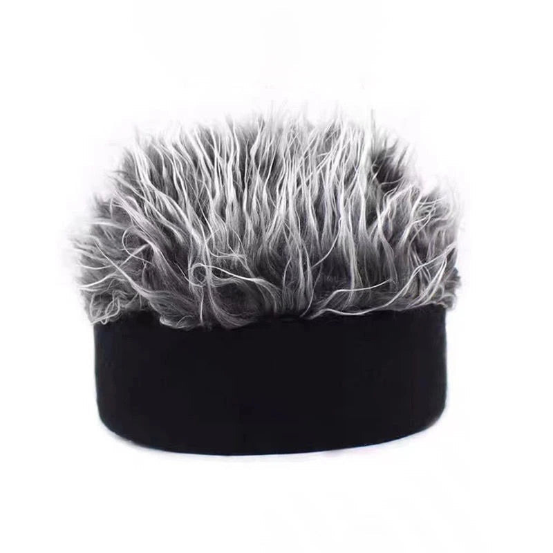 Bonnet Perruque Fantaisie Unisexe – Faux Cheveux Hérissés Style Hip Hop & Déguisement - Smiles shop