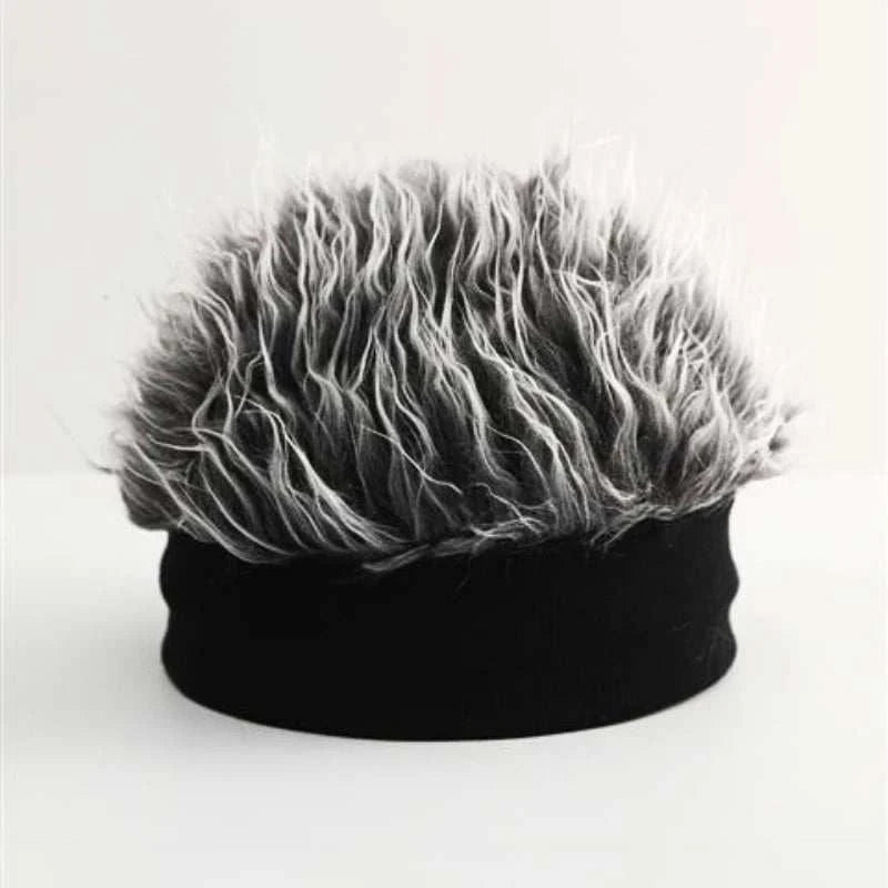 Bonnet Perruque Fantaisie Unisexe – Faux Cheveux Hérissés Style Hip Hop & Déguisement - Smiles shop