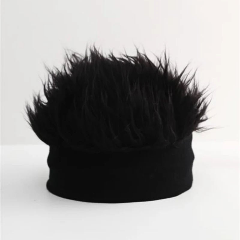 Bonnet Perruque Fantaisie Unisexe – Faux Cheveux Hérissés Style Hip Hop & Déguisement - Smiles shop