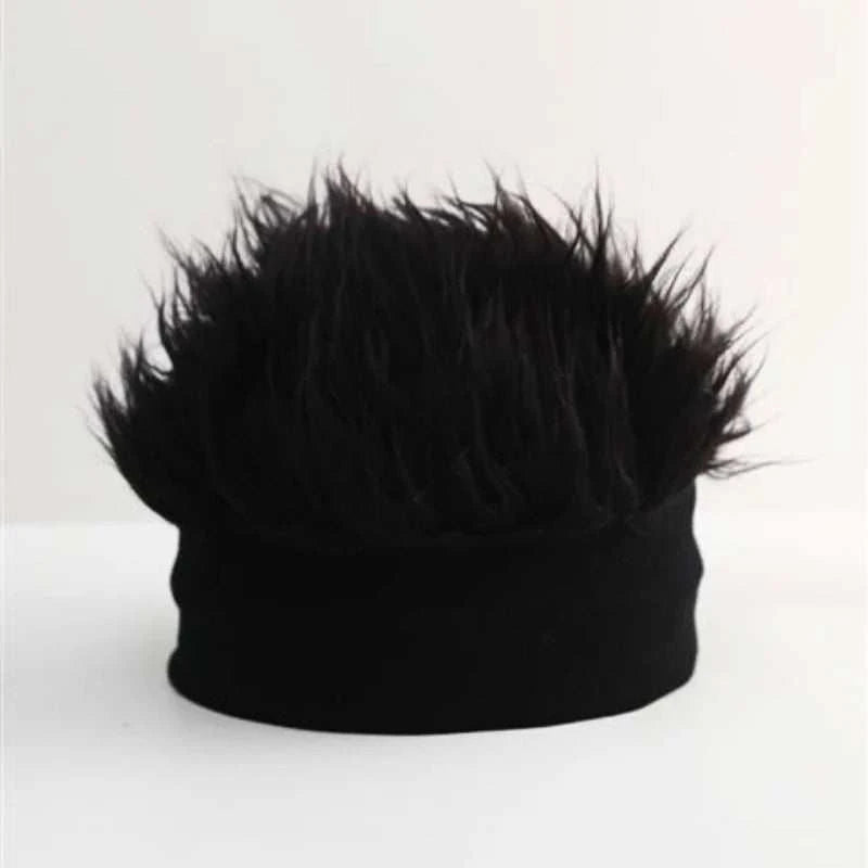 Bonnet Perruque Fantaisie Unisexe – Faux Cheveux Hérissés Style Hip Hop & Déguisement - Smiles shop