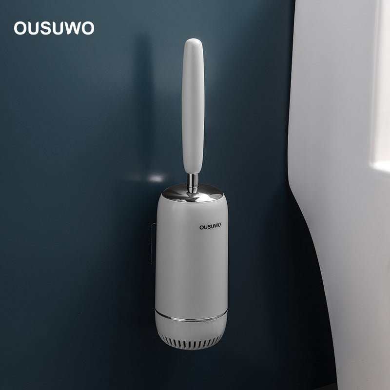Brosse WC Silicone – Support Mural, Hygiénique & Design - Smiles shop
