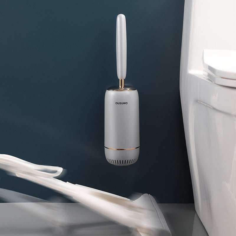 Brosse WC Silicone – Support Mural, Hygiénique & Design - Smiles shop