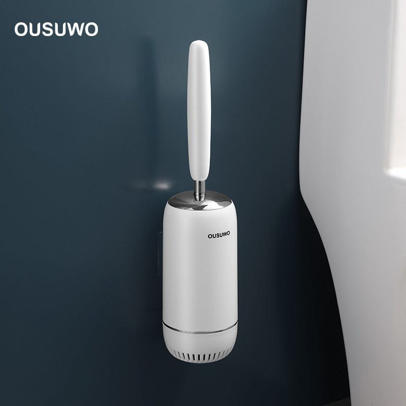 Brosse WC Silicone – Support Mural, Hygiénique & Design - Smiles shop