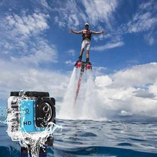 Caméra Action 4K UHD WiFi – Étanche 30m, Stabilisateur Gyro, Télécommande RF & Accessoires - Smiles shop