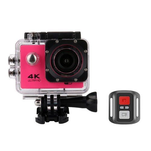 Caméra Action 4K UHD WiFi – Étanche 30m, Stabilisateur Gyro, Télécommande RF & Accessoires - Smiles shop