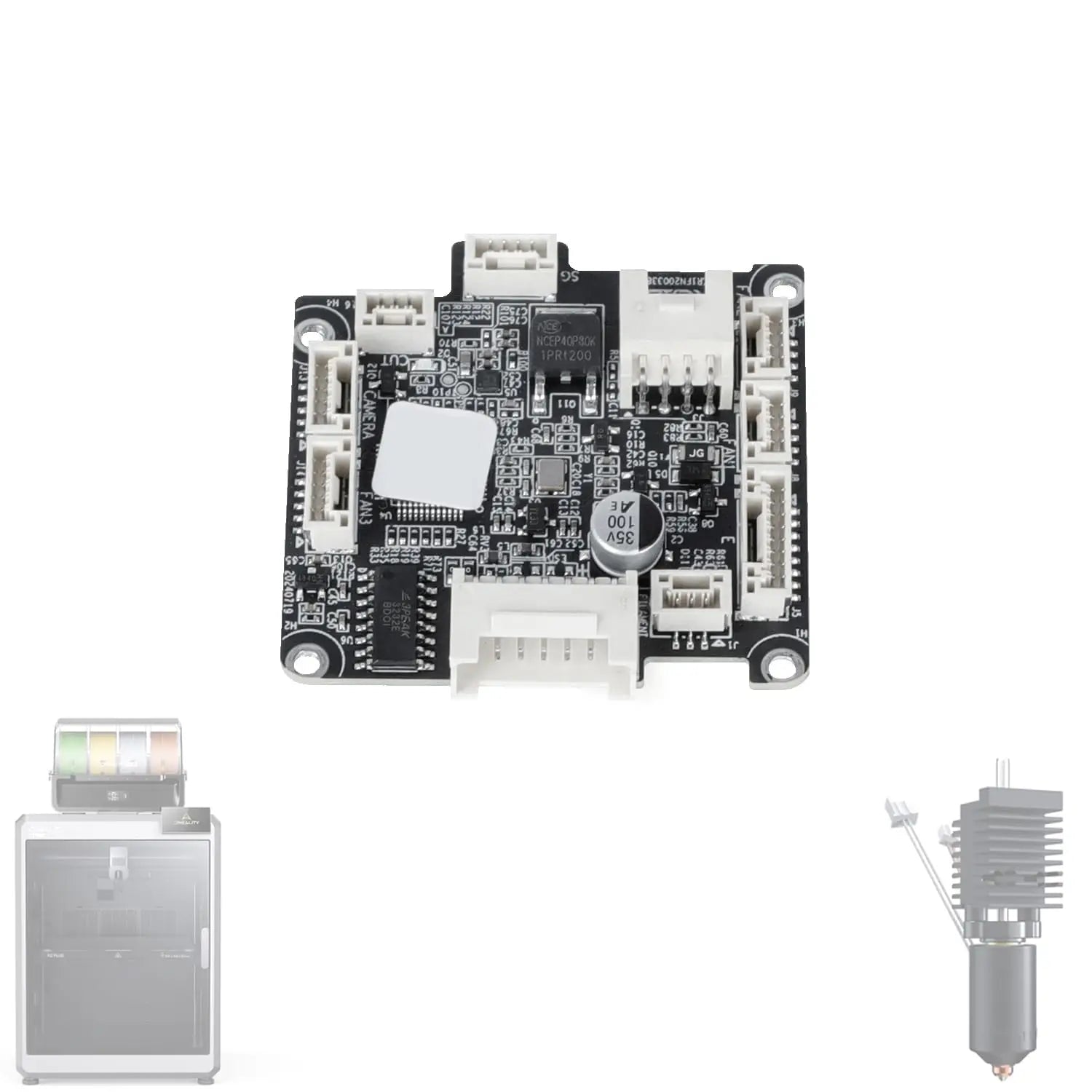 Carte PCB Tête d'Impression – Remplacement Creality K2 / K2 Pro / K2 Plus - Smiles shop