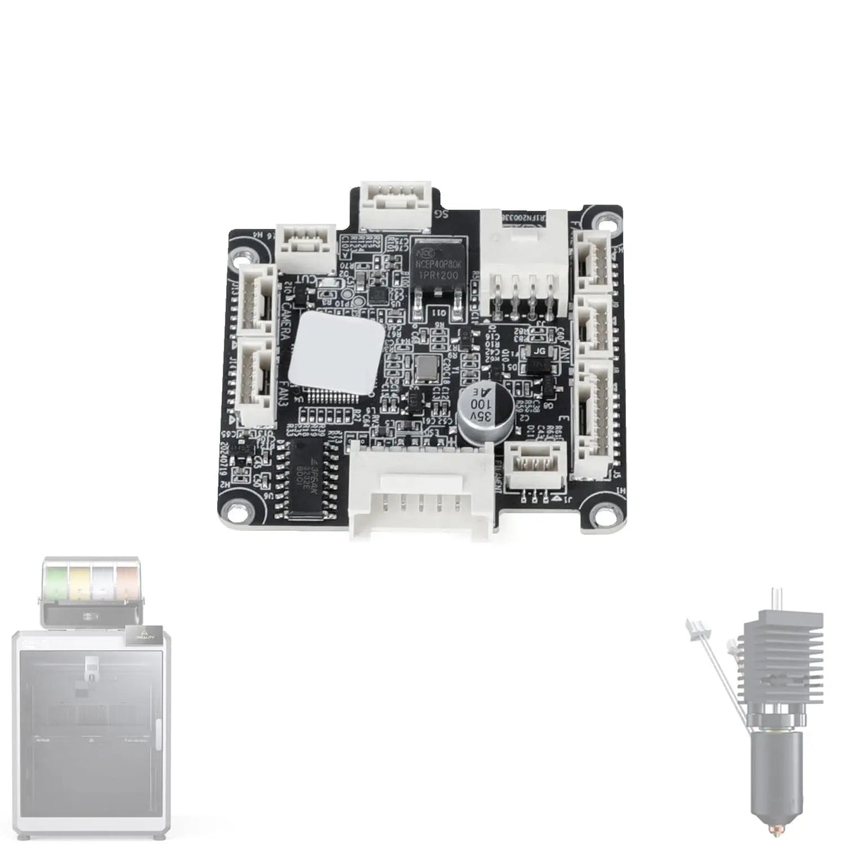 Carte PCB Tête d'Impression – Remplacement Creality K2 / K2 Pro / K2 Plus - Smiles shop