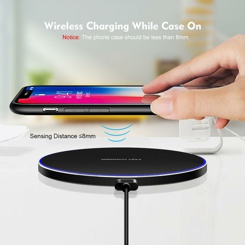 Chargeur Sans Fil Dragon W9 30W – Ultra-Fin 6,5mm, USB-C & Compatible iPhone 15 - Smiles shop