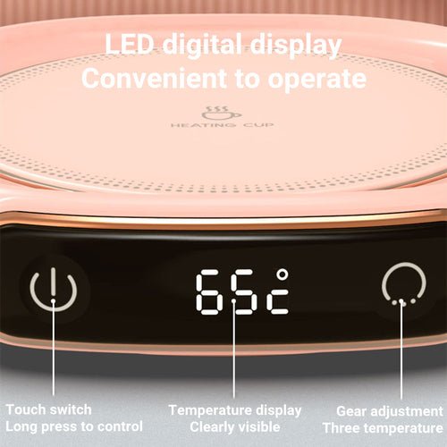 Chauffe-Tasse USB 10W – Maintien au Chaud Café, Thé & Chocolat, Bureau & Maison - Smiles shop