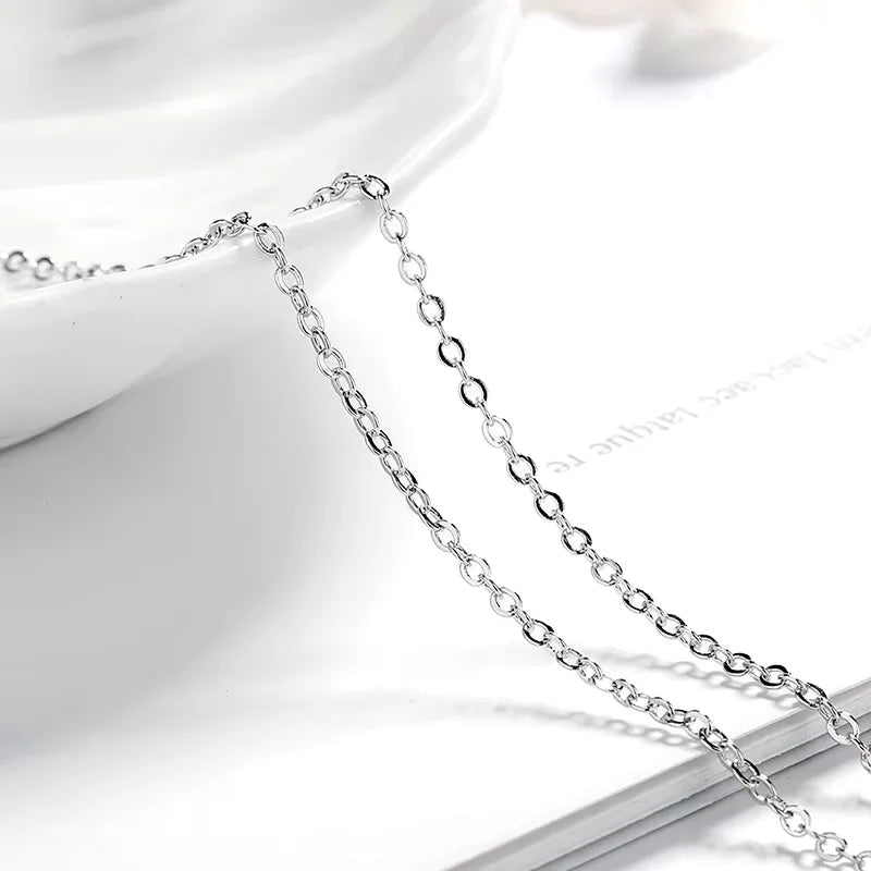 Collier Pendentif Moissanite 2 Carats – Argent 925 Femme - Smiles shop