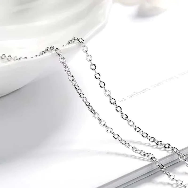 Collier Pendentif Moissanite 2 Carats – Argent 925 Femme - Smiles shop