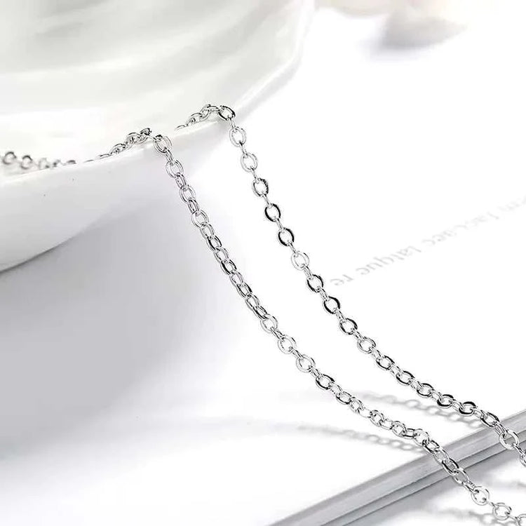 Collier Pendentif Moissanite 2 Carats – Argent 925 Femme - Smiles shop