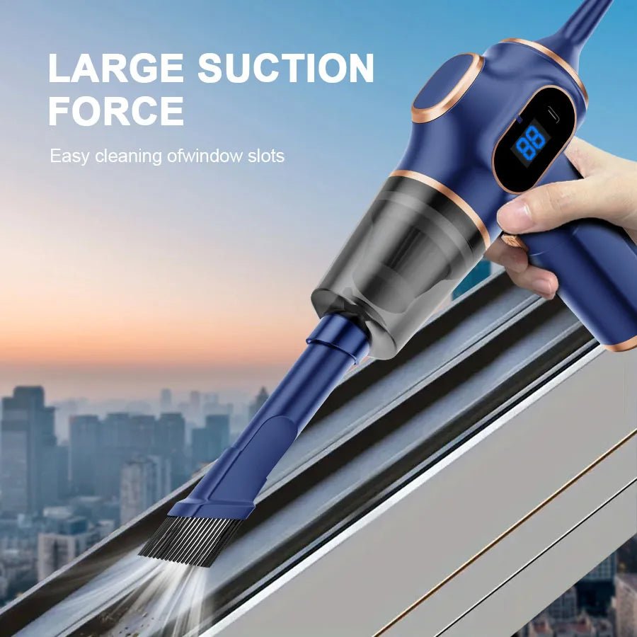 Cordless Car Vacuum Cleaner – 95000PA High Power Handheld - Smiles shop