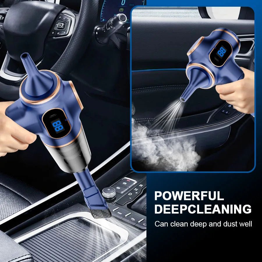 Cordless Car Vacuum Cleaner – 95000PA High Power Handheld - Smiles shop