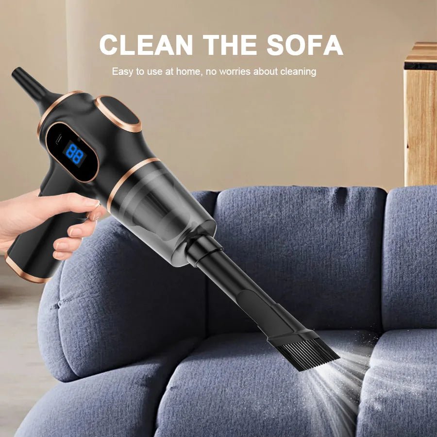 Cordless Car Vacuum Cleaner – 95000PA High Power Handheld - Smiles shop