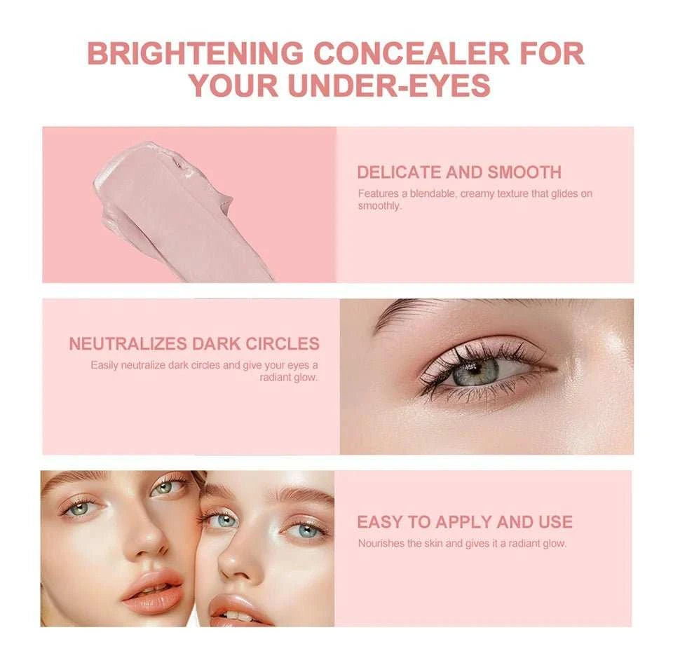 Correcteur contour des yeux — Illumine, efface les cernes & lisse les rides, 10g - Smiles shop