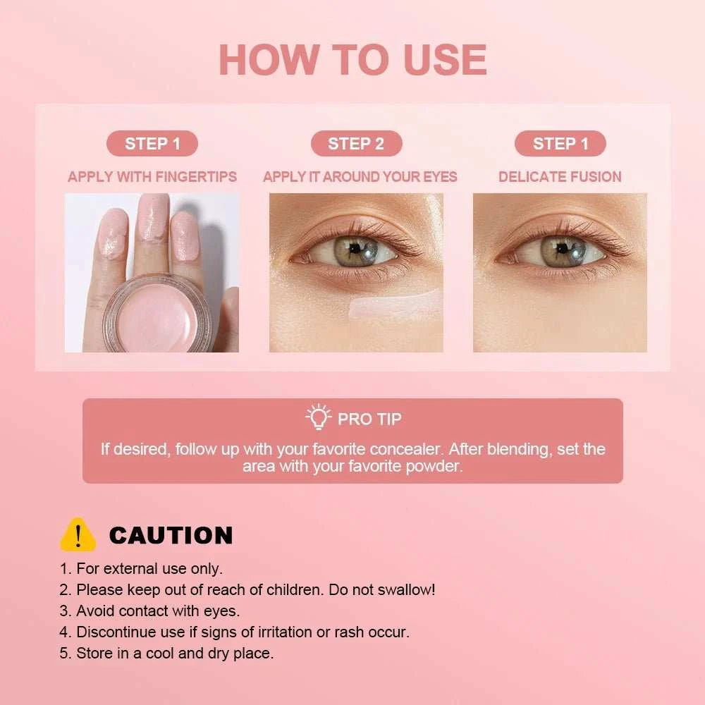 Correcteur contour des yeux — Illumine, efface les cernes & lisse les rides, 10g - Smiles shop