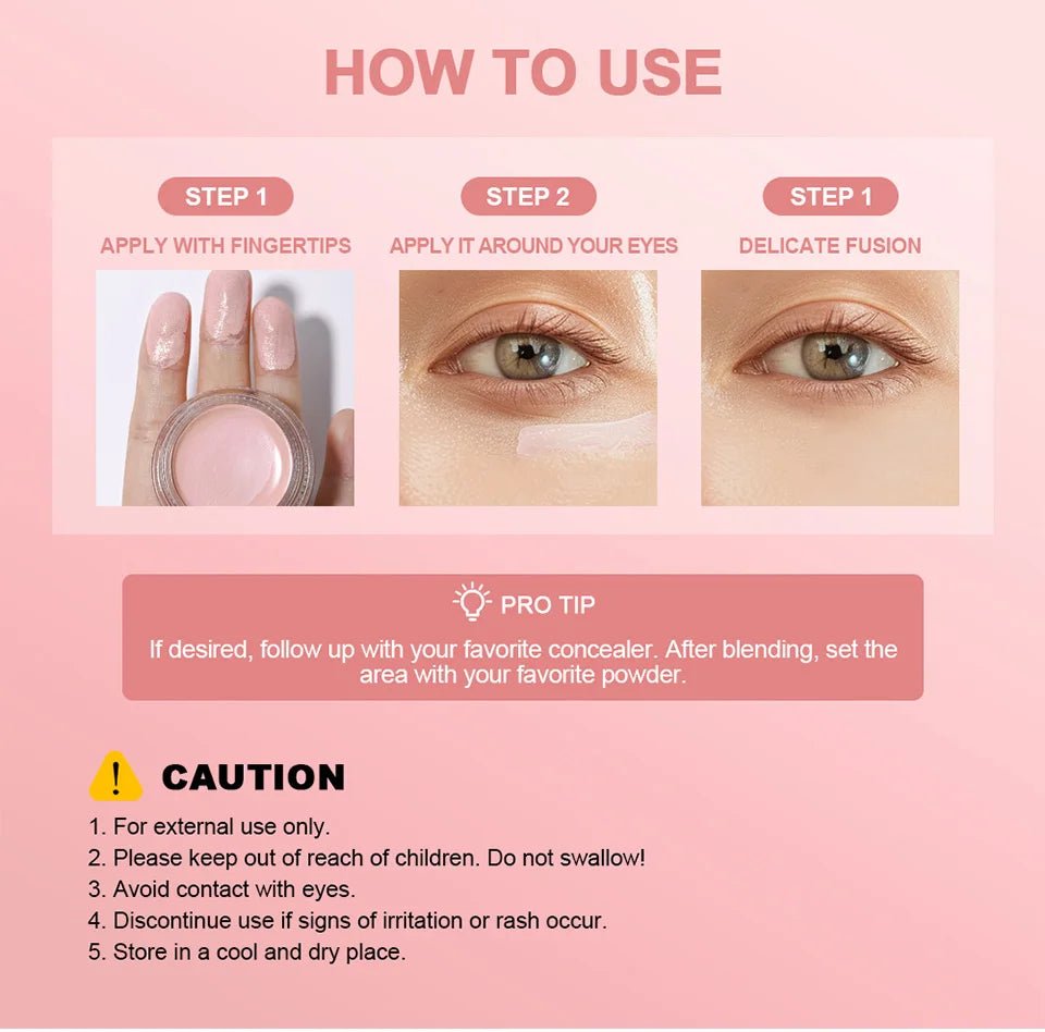Correcteur contour des yeux — Illumine, efface les cernes & lisse les rides, 10g - Smiles shop