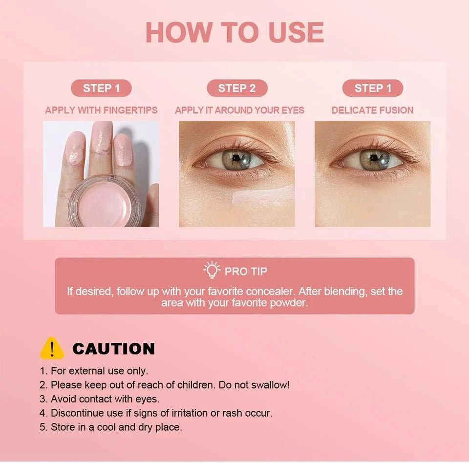 Correcteur contour des yeux — Illumine, efface les cernes & lisse les rides, 10g - Smiles shop
