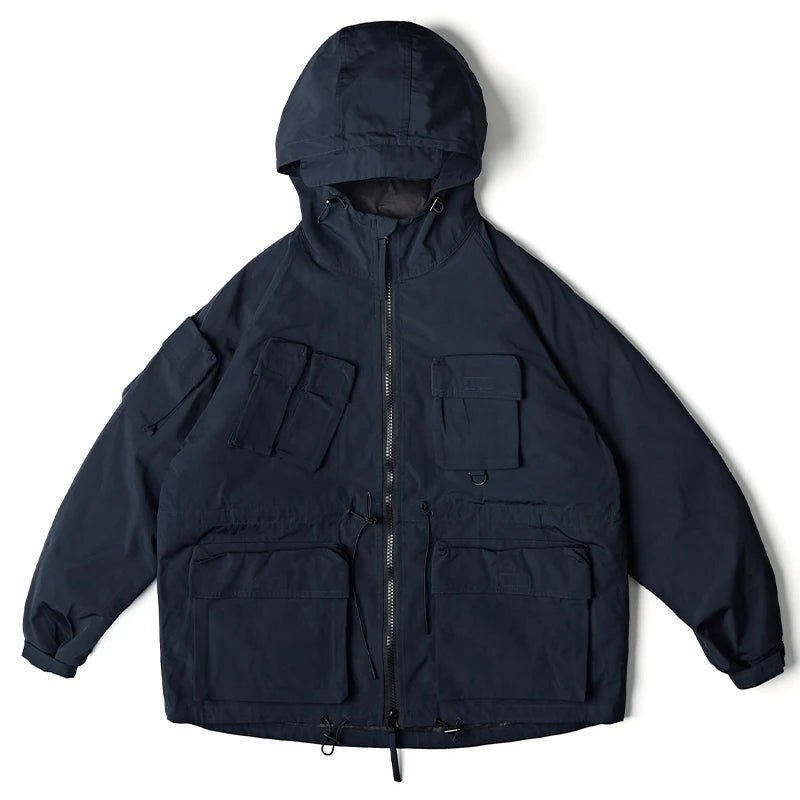 Doudoune Cargo Homme 90% Duvet – Capuche, Coupe-Vent & Style Harajuku Hiver - Smiles shop