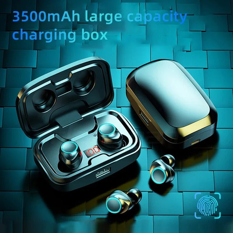 Écouteurs Bluetooth 5.0 TWS – Son 9D Stéréo & Boîtier 3500mAh - Smiles shop