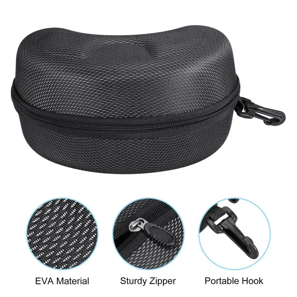 Étui de Protection EVA pour Masque de Ski – Coque Rigide, Zip & Crochet - Smiles shop