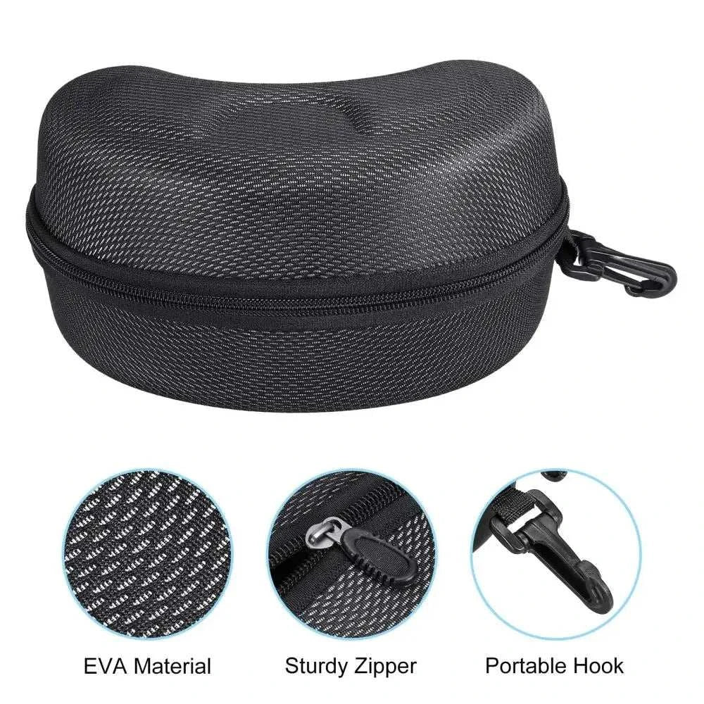 Étui de Protection EVA pour Masque de Ski – Coque Rigide, Zip & Crochet - Smiles shop