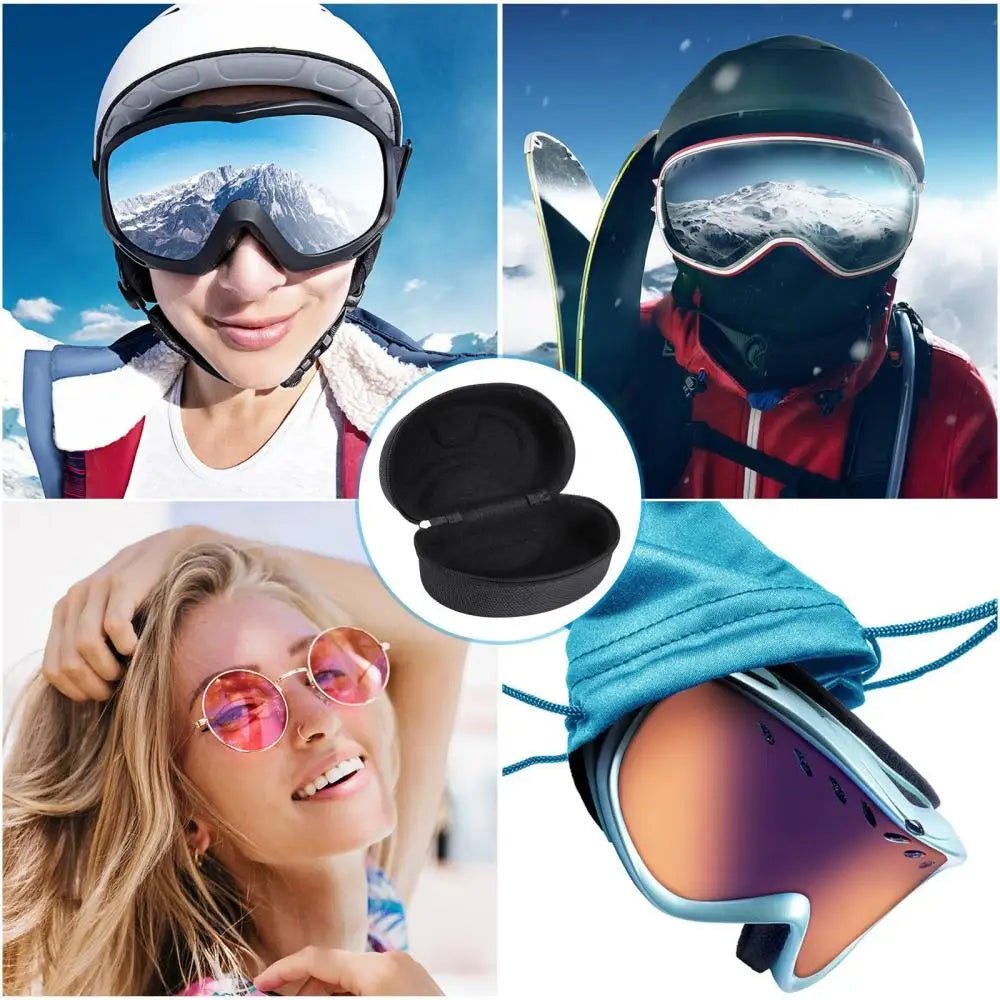 Étui de Protection EVA pour Masque de Ski – Coque Rigide, Zip & Crochet - Smiles shop
