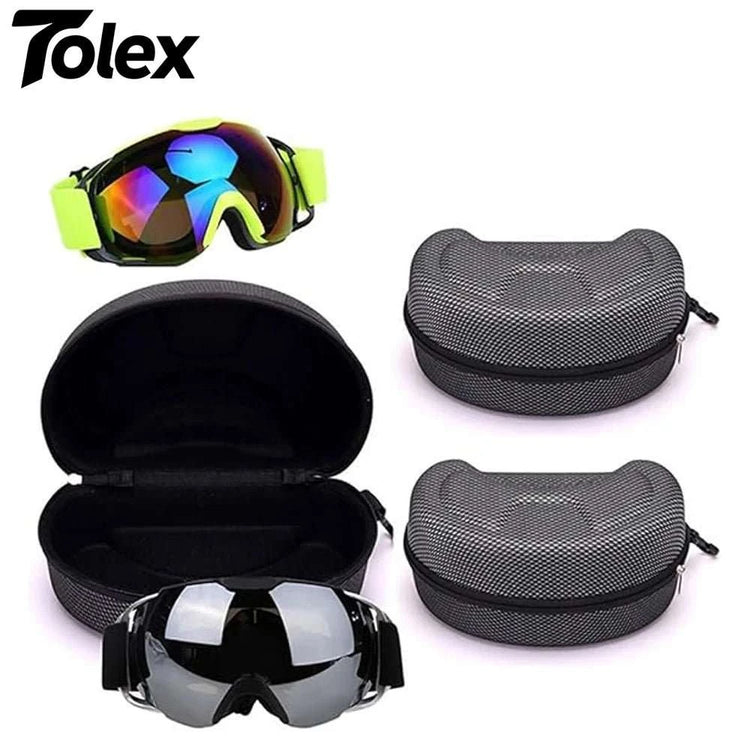 Étui de Protection EVA pour Masque de Ski – Coque Rigide, Zip & Crochet - Smiles shop
