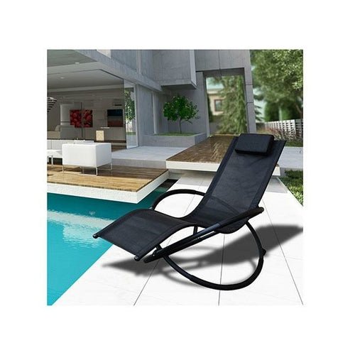 Fauteuil Zéro Gravité Pliable Arcadia – Bascule, Acier, Filet PVC Résistant, 125kg, Extérieur - Smiles shop