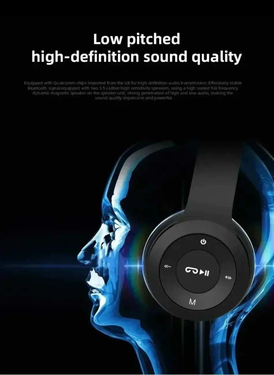 Foldable Bluetooth Headphones - Smiles shop