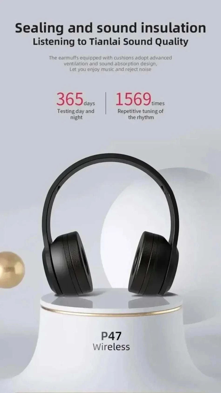 Foldable Bluetooth Headphones - Smiles shop