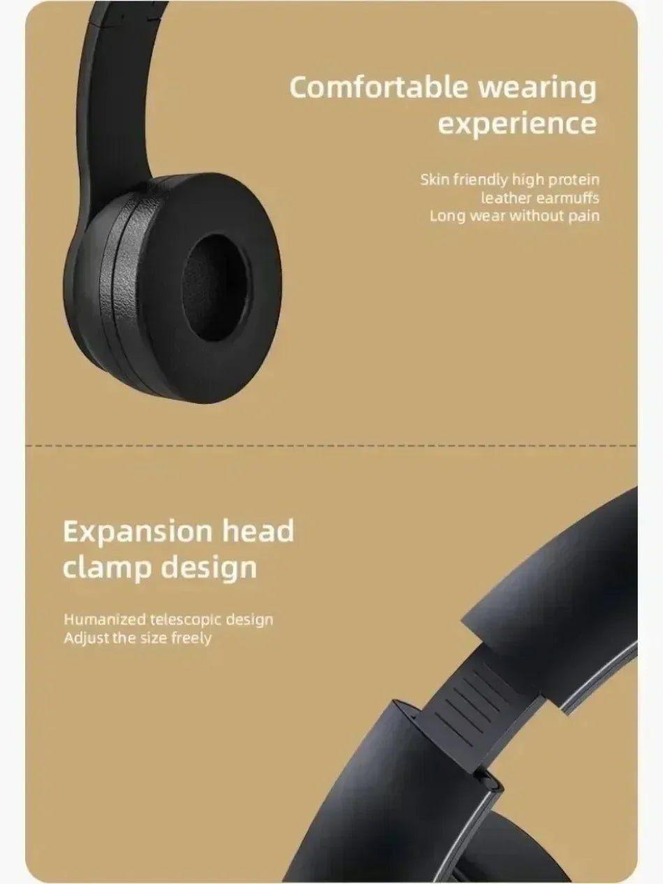 Foldable Bluetooth Headphones - Smiles shop
