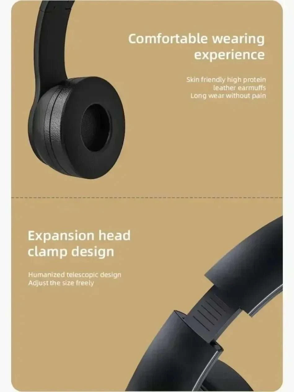 Foldable Bluetooth Headphones - Smiles shop