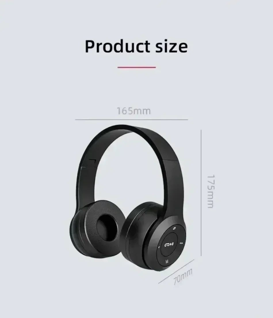 Foldable Bluetooth Headphones - Smiles shop