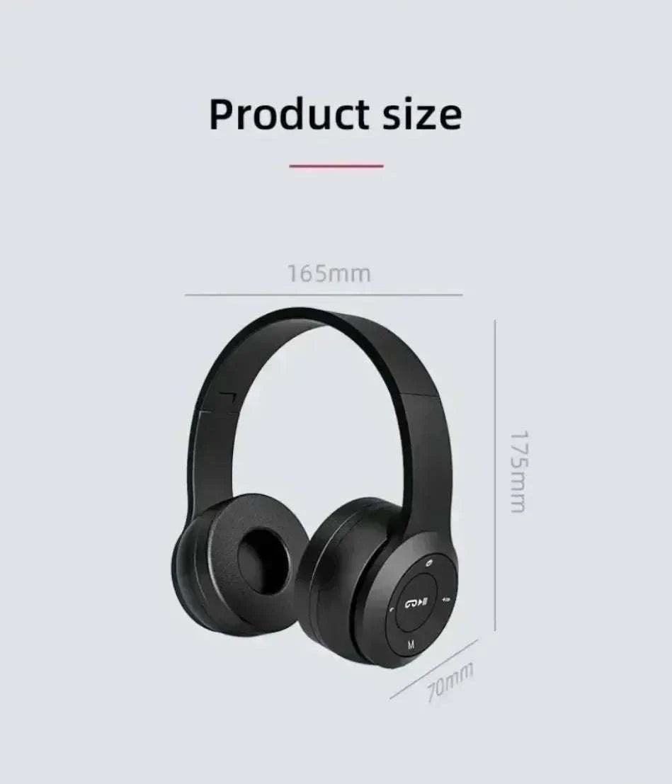 Foldable Bluetooth Headphones - Smiles shop
