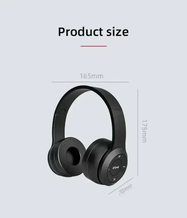 Foldable Bluetooth Headphones - Smiles shop