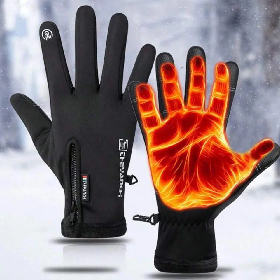 Gants d'hiver imperméables écran tactile – Ski, Vélo & Snowboard | GTUBIKE - Smiles shop