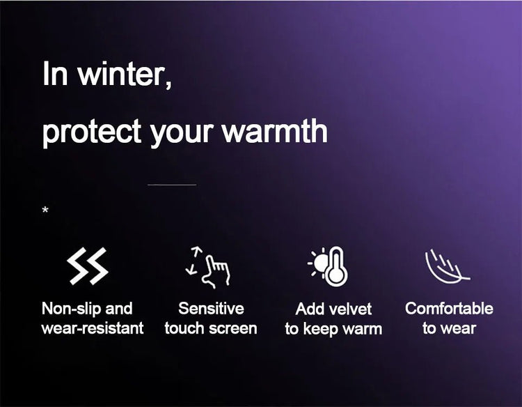 Gants d'hiver imperméables écran tactile – Ski, Vélo & Snowboard | GTUBIKE - Smiles shop