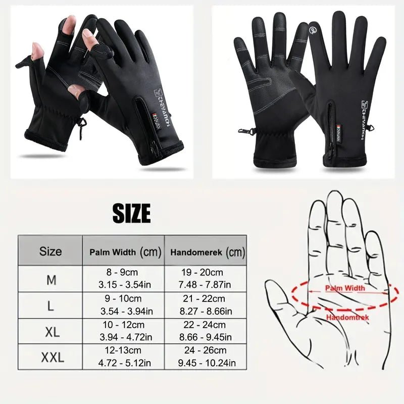 Gants d'hiver imperméables écran tactile – Ski, Vélo & Snowboard | GTUBIKE - Smiles shop